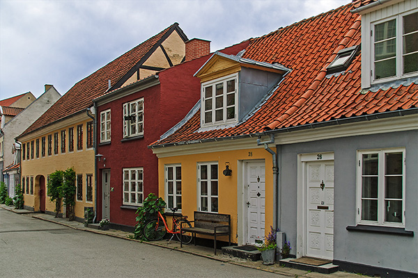 Dänemark - Peder Barkes Gade Aalborg (Peder Barkes Strasse