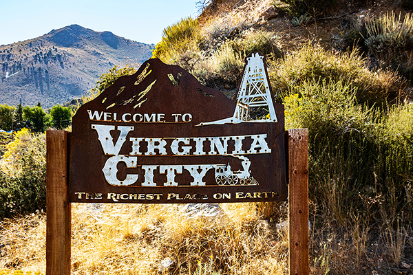 USA, Nevada, Virginia City