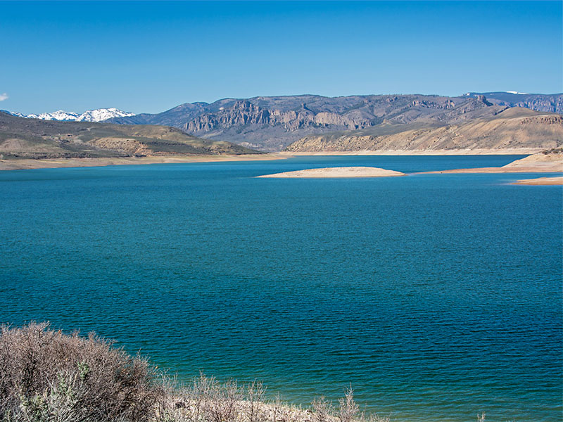 USA, Südwesten, Blue Mesa Reservoir, Colorado