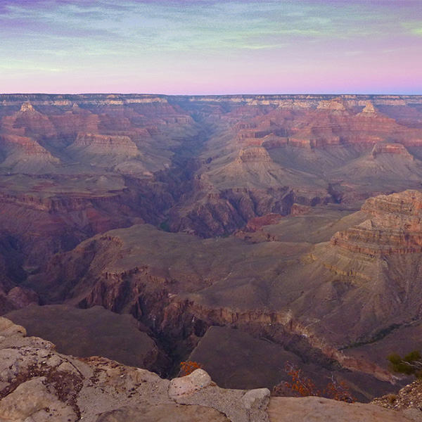 Sonnenaufgang am Grand Canyon, Arizona