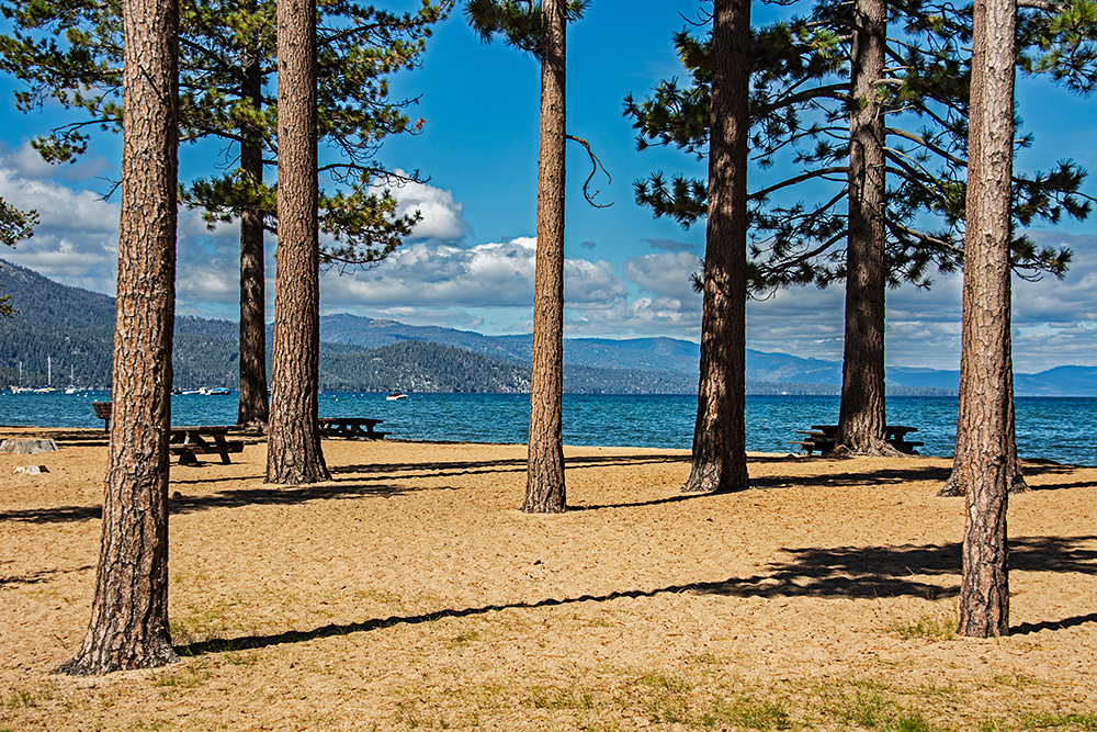 Kalifornien - Lake Tahoe, Pope Beach