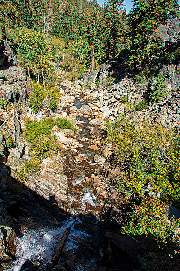 Kalifornien - Lake Tahoe, Upper Eagle Falls