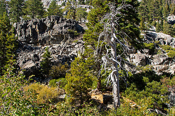 Kalifornien - Lake Tahoe, Upper Eagle Falls