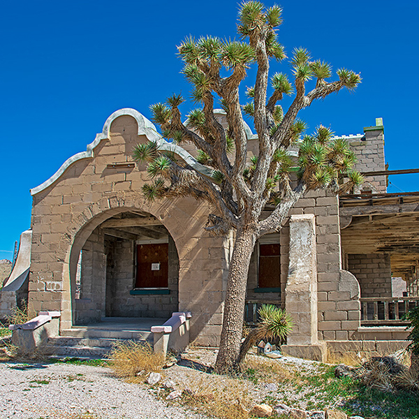 Nevada - Rhyolite, Train Depot