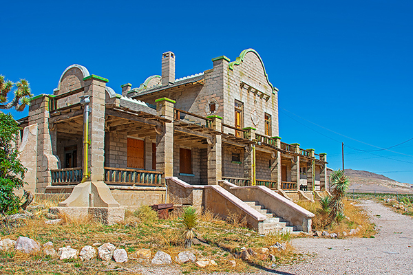 Nevada - Rhyolite, Train Depot