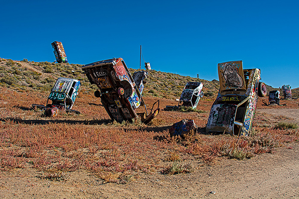 Nevada - Goldfield - International Car Forest