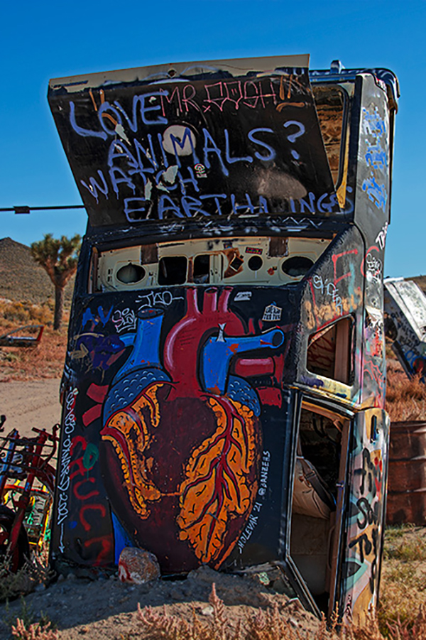 Nevada - Goldfield - International Car Forest