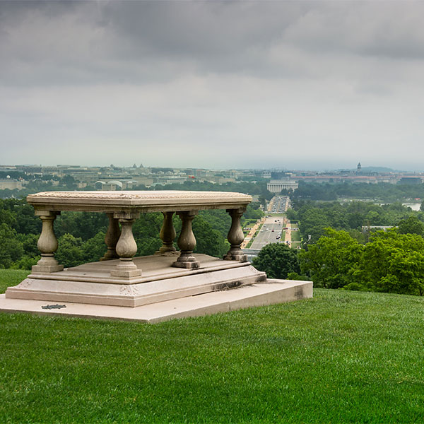 Blick vom Arlington-House, Washington, D. C.